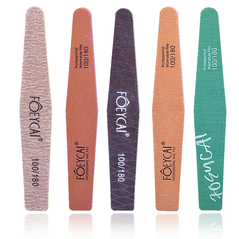 Фирменный Логотип ногтей, ручной Маникюр 100/100 100/180 100 180, зернистость Корейская пилка для ногтей на заказ