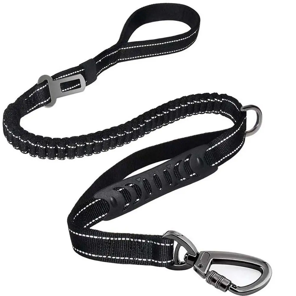 pet training traffic handle dog bungee leash (62334516476)