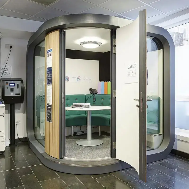Modern Movable Convenient Soundproof Room Soundproof Glass Ooffice Dedicated Office Pod