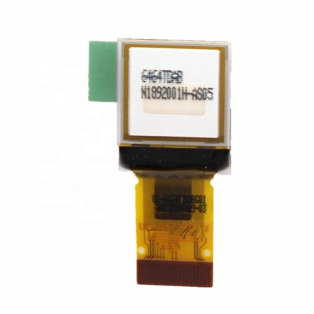 0.6 inch color OLED display 64*64 UG-6464TDDBG010 20 pin drive IC SSD1357 0.6 inch OLED screen
