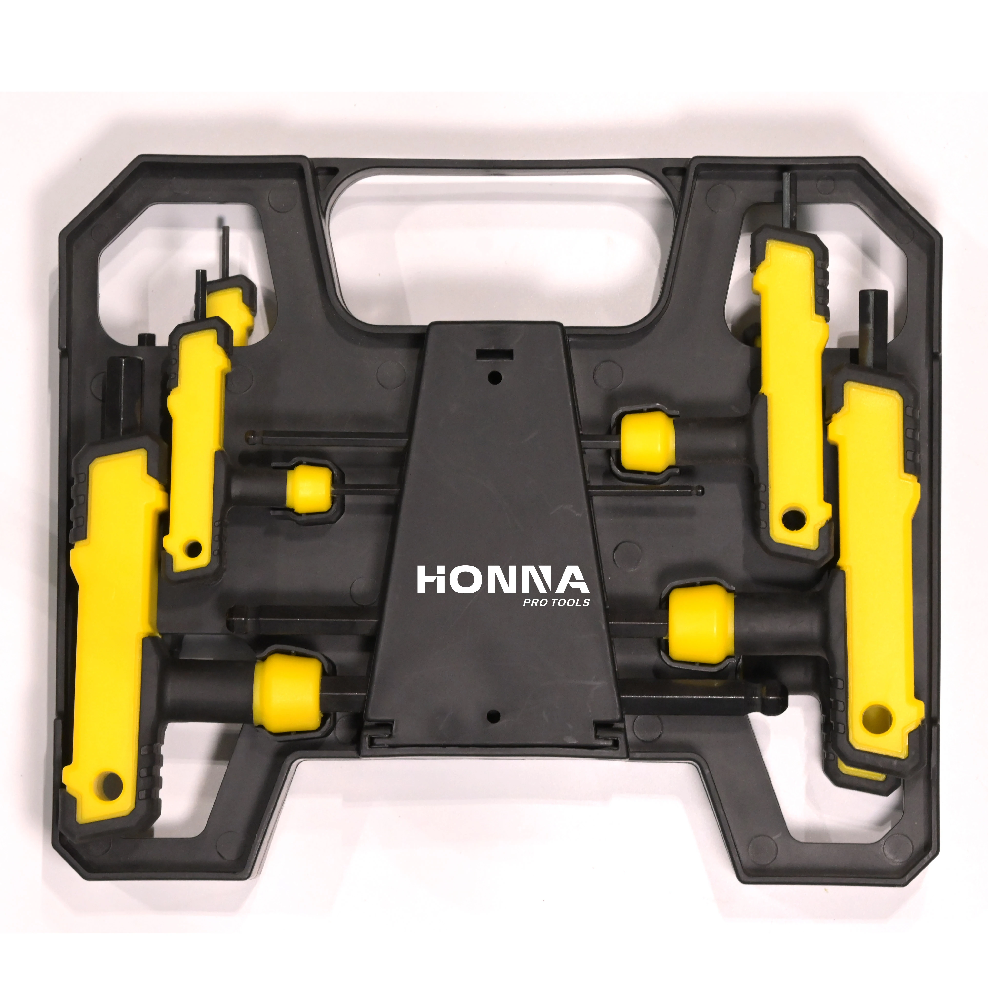 High Standard Rust-Resistant Beautiful And Wear-Resistant 8-Piece Metric T-Handle Allen Wrench Set For Equipment Repair