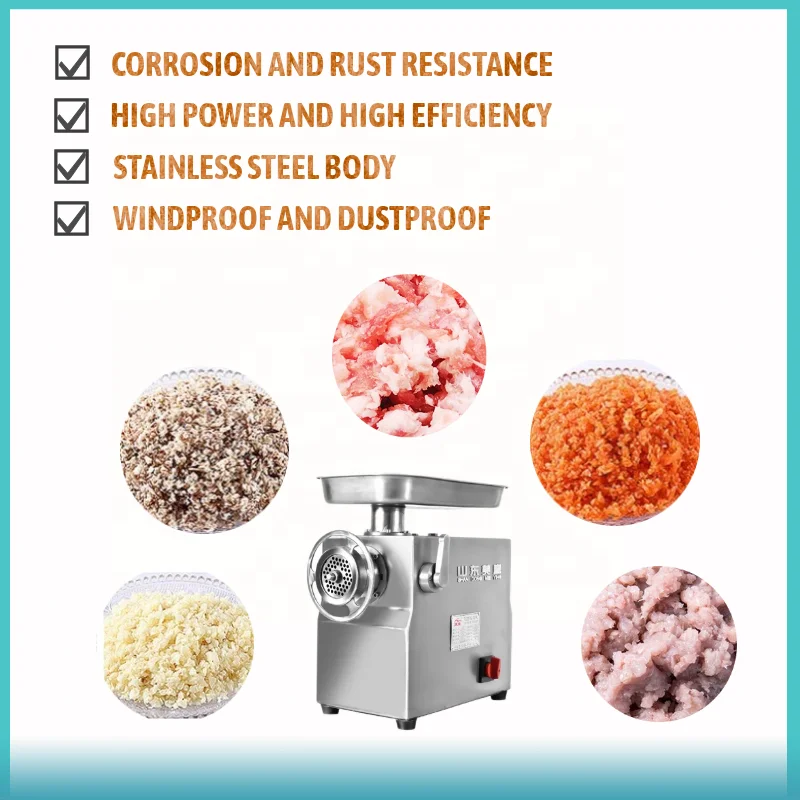 TJ Homemade electric meat grinder/food processor with meat grinder/ butcher meat grinder