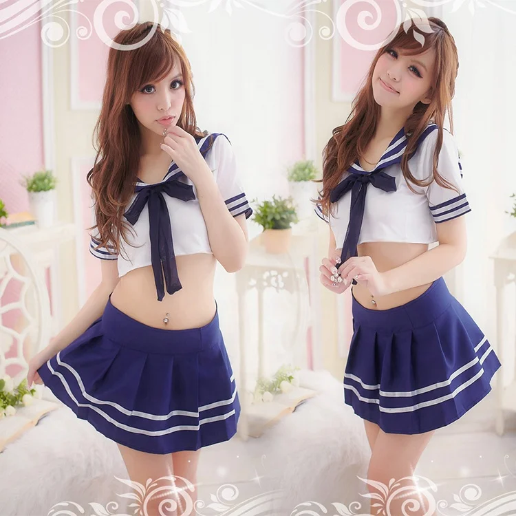
Custom Cosplay Pure Sailor Suit adult sexy Girl school Costumes Uniforms 
