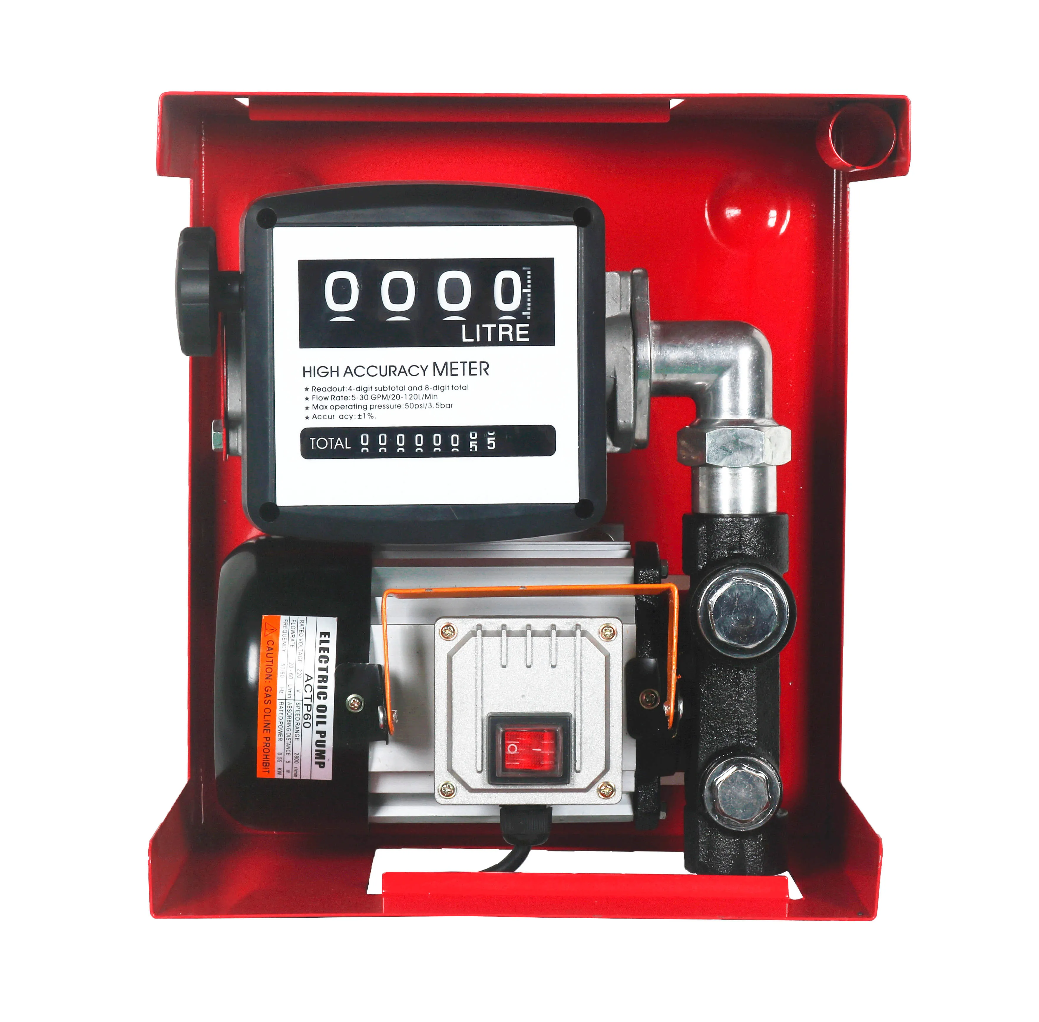 Diesel Engine Oil Pump with Flow Meter ACFD80