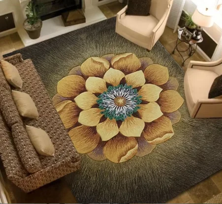Tufting gun New zealand wool custom area rug acrylic washable hand made Carpets home decor items fur rug for living room