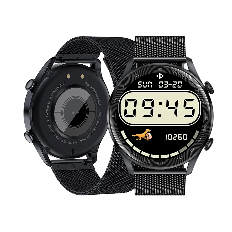 Original Factory Smart Watch with BT Call 24H Heart Rate Monitoring Rotate Button Men Sports AK32 Smartwatch IP67 Waterproof