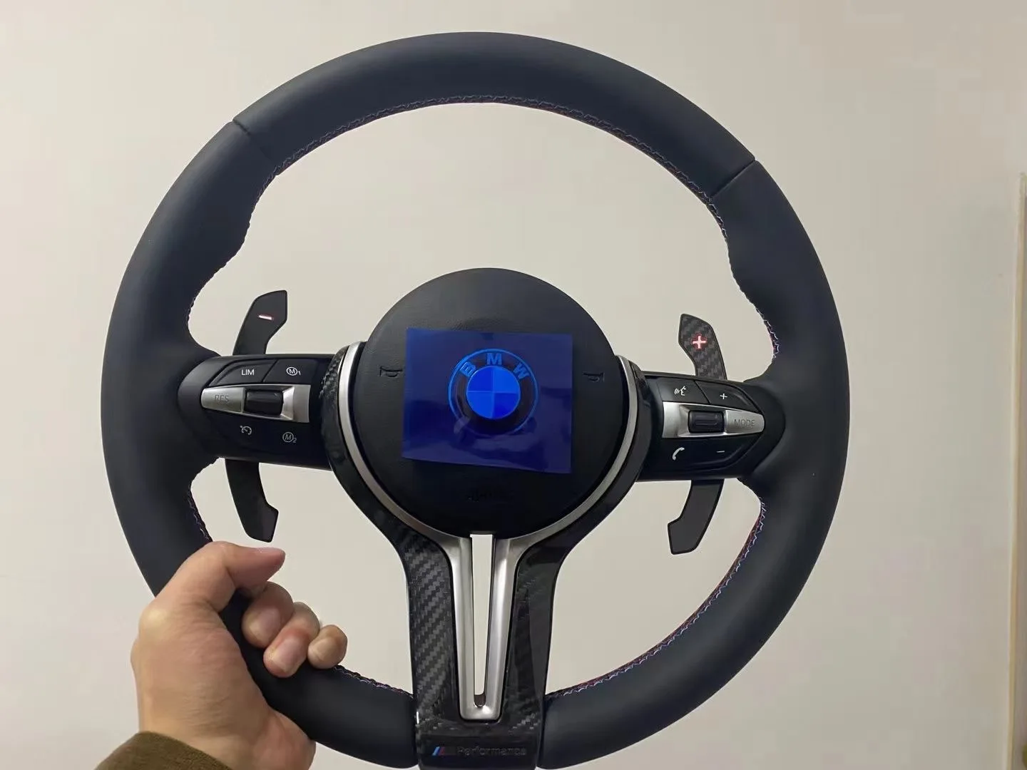 Прямая Продажа с завода кожаное рулевое колесо для BMW F10 F30 F32 F20 F07 F01 F02 F22 F87 F12 F06 F35 F80 F36 F18