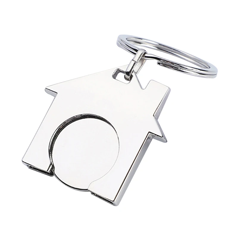 Wholesale Key Chain Maker Custom Logo Key Ring Bulk Zinc Alloy Silver Plated Metal Keychain