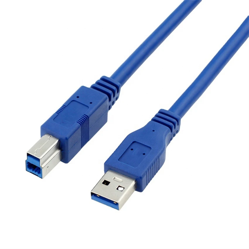 Высокоскоростной USB 3 0 AM/BM A папа-B папа 5 Гбит/с позолоченный Соединительный кабель для принтера