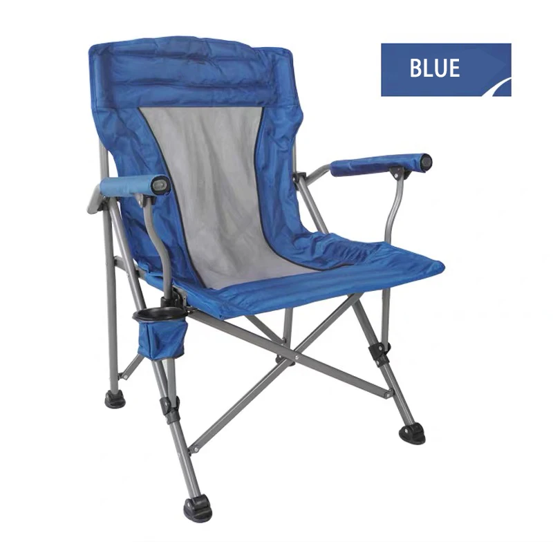 
YILU Portable Beach Foldable Fishing Camping Chair Lightweight Folding Luxury Camping Chair 
