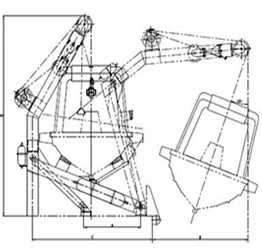 A-type fast rescue marine boat lifting crane/boat davit crane for sale
