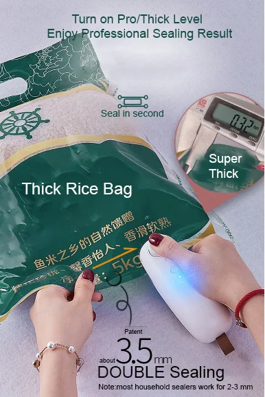 Wholesale battery mini plastic portable bag sealer induction