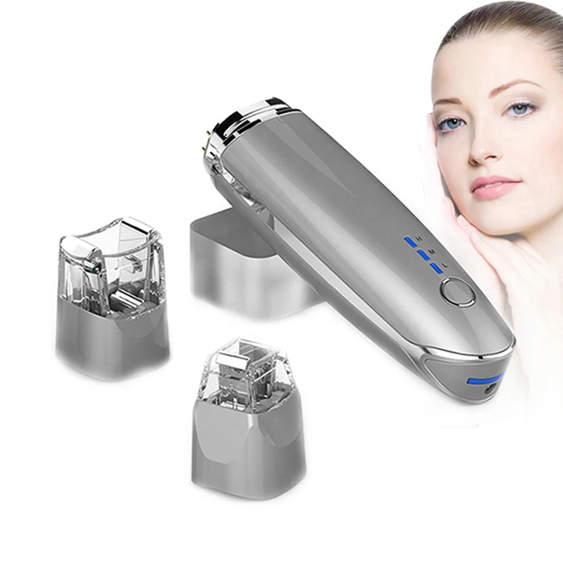 2023 Portable 2 in 1 Rf Skin Tightening Machine Bb Eyes Massager Remove Faint Lines Black Eye Lifting Device