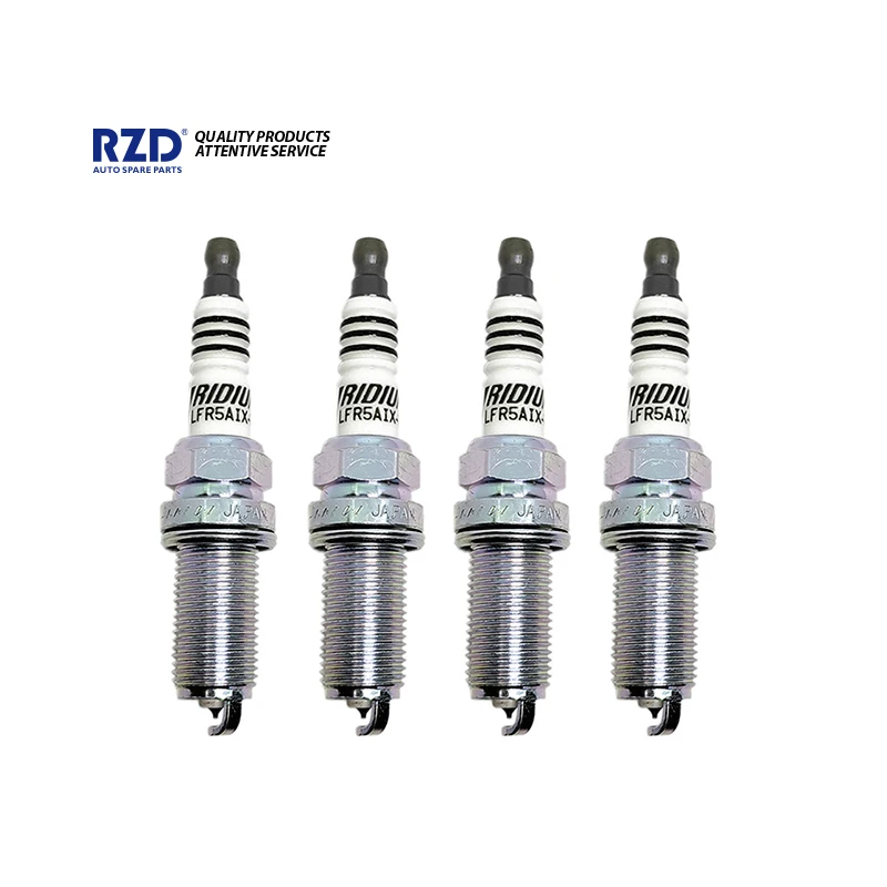 Good quality RZD Auto Parts Car Spark Plug Bujias OEM LFR5AIX-11 4469 Iridium Spark Plugs For Hyundai Nissan Infiniti Yamaha