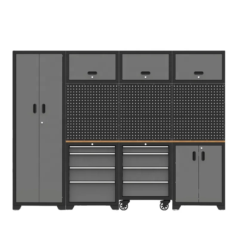 FIXMAN garage storage cabinet shelves use metal storage cabinets for garage car repair tool workshop wall mount rack for work