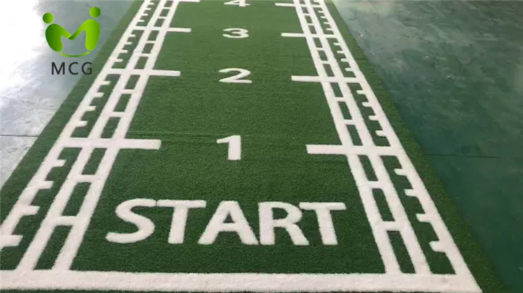 Baseball Pitching Mat for Gym High Quality Artificial Grass