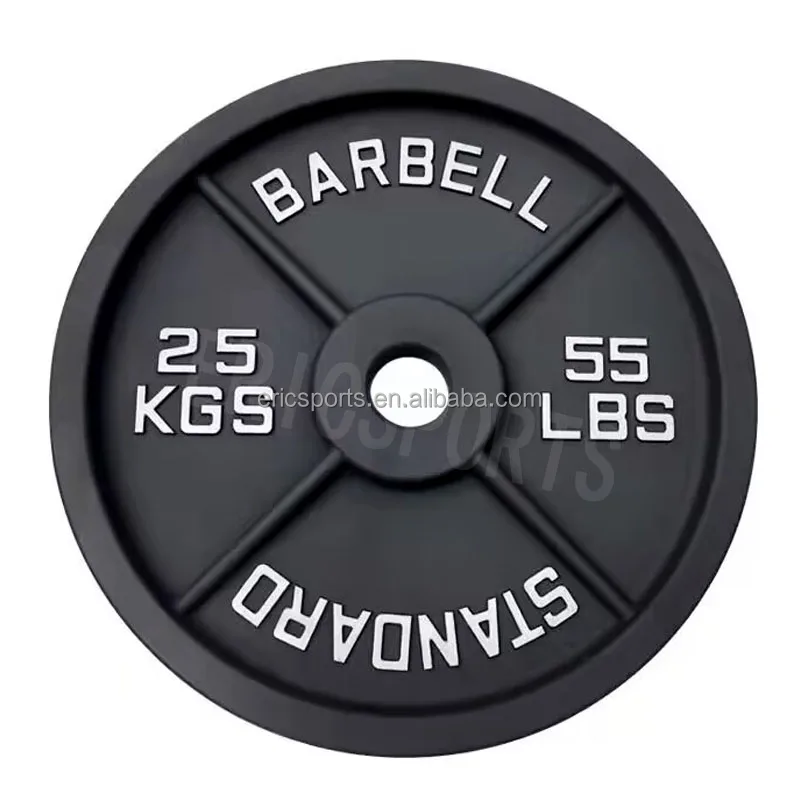 Baking Training Barbell Bumper Weight Plate barbell with weight plates set
