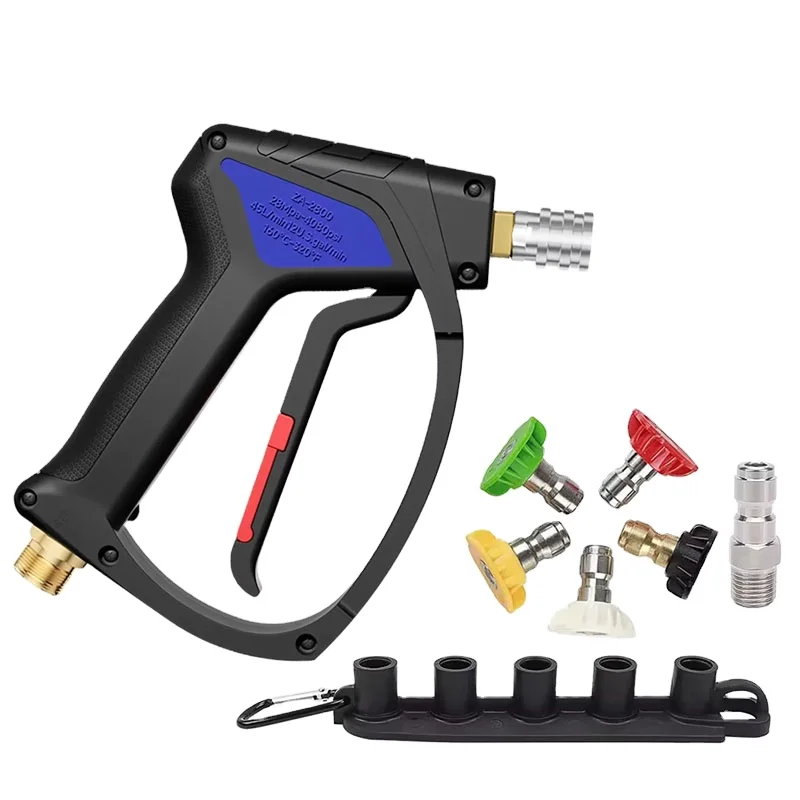 Pressure Washer Water Gun for Car Cleaning Hose Connector For Nilfisk Parkside Quick Nozzles