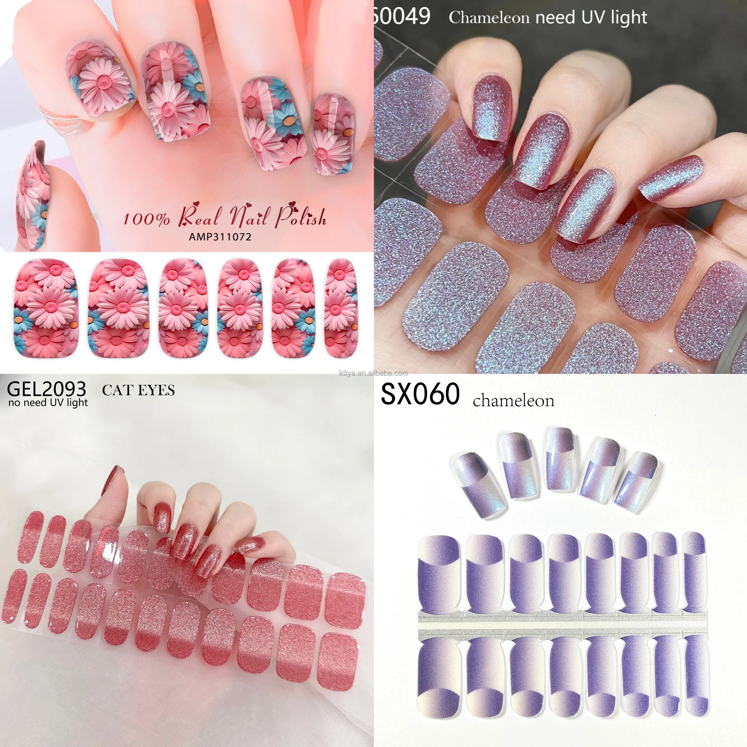nail wraps polish strips