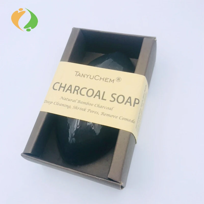 Private Label Available Organic Handmade Activated Bamboo Charcoal Face and Bath Soap Bar