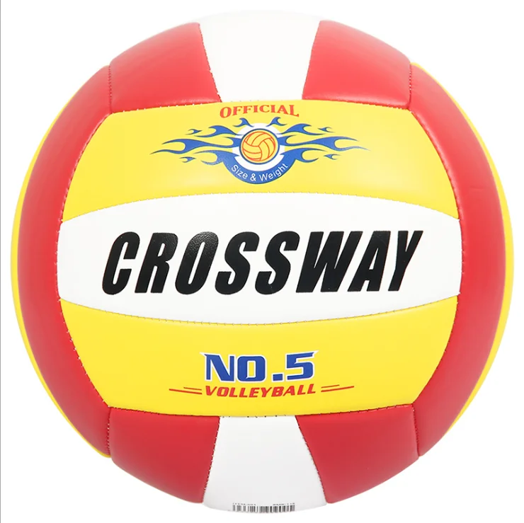 
Professional Official Size 5 Custom Print soft touch Training PVC/PU volleyball 