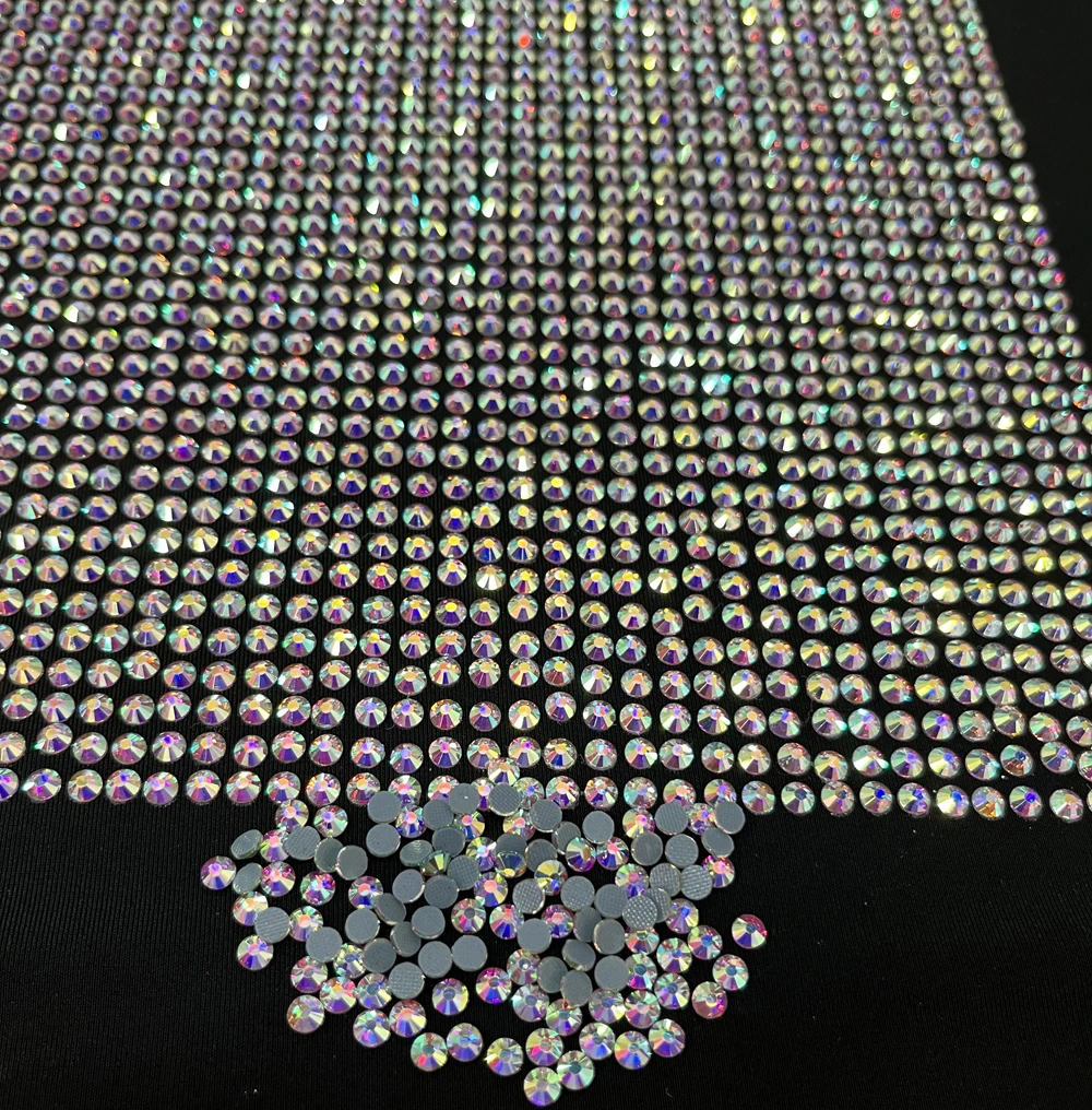 Lucky bulk top shine  ss6-ss50  12-16 cuts 70 colors rhinestones hotfix rhinestones  hotfix cristal  iron on rhinestone glass s