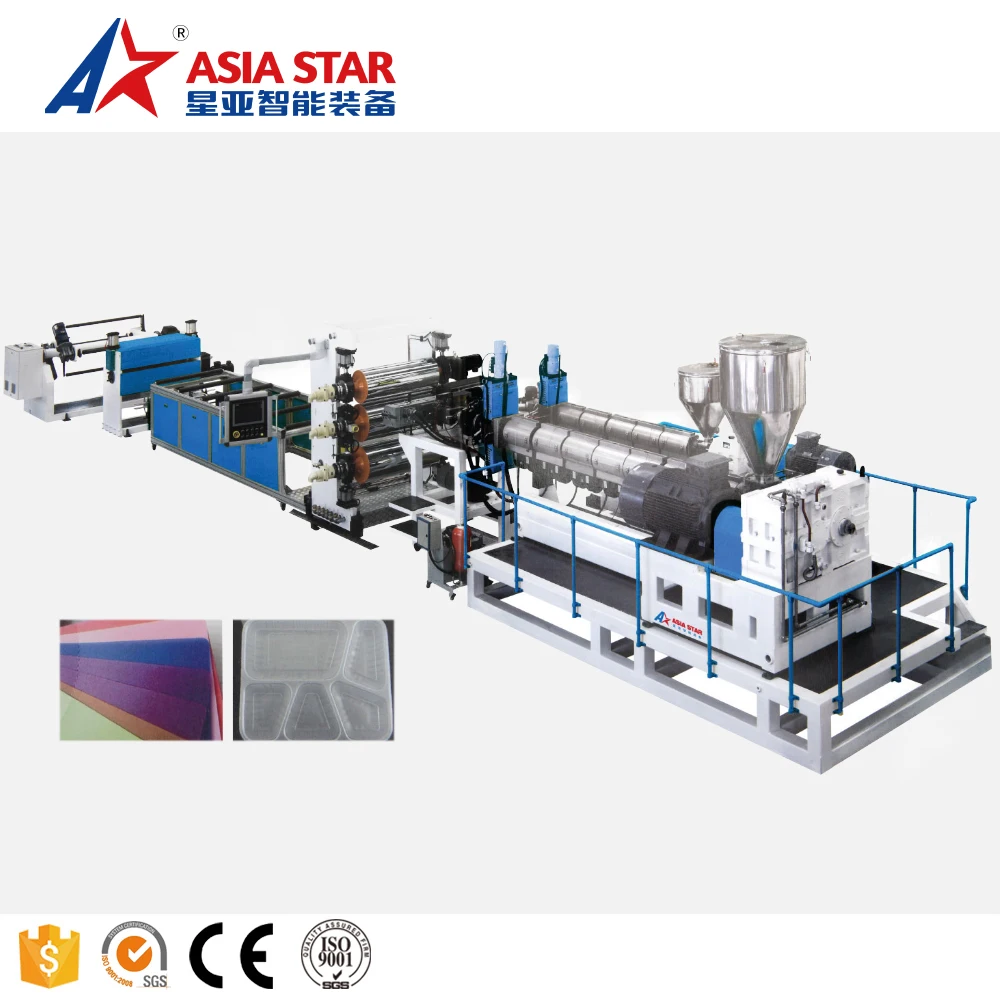 PVC WPC Foam Board Sheet Making Machine Extrusion Production Line Sheet Extrusion Production Line