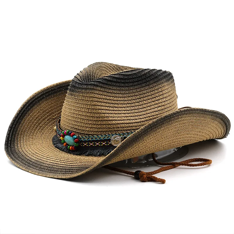 High Quality Straw Hat Bulk Straw Western Style Jazz Cowboy Cowgirl Hat - Buy Cowboy Hat,Cowboy Hat Straw,Cowgirl Hat Product on