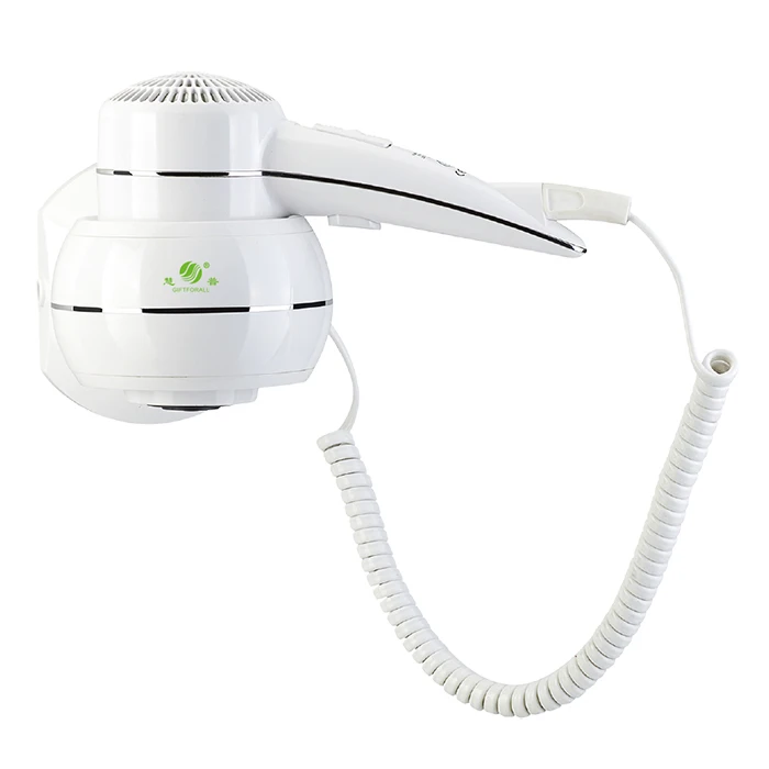 Giftforall 1500 Вт Профессиональный настенный фен для отелей с автоматическим