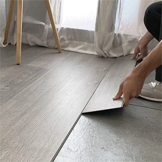 Пластиковый композитный деревянный материал Piso Laminado PVC полы из ПВХ виниловая доска 8 мм водонепроницаемый настил