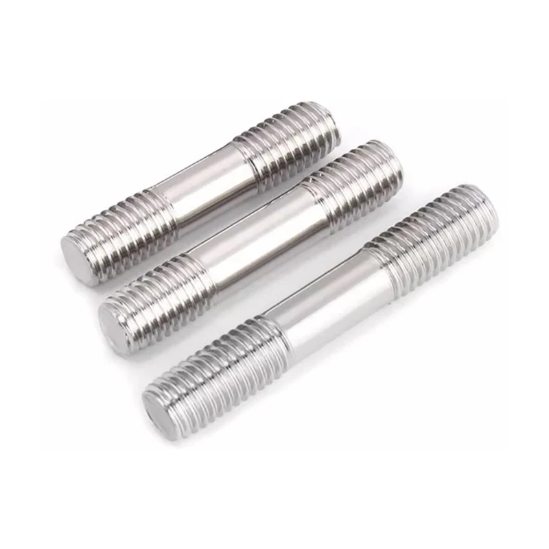 DIN938 углеродистая сталь Gr4.8 Gr8.8 Gr10.9 Gr12.9 никелированные колесные болты