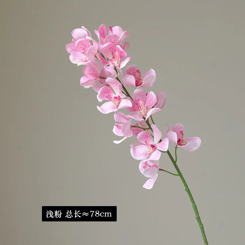 Factory Wholesale Artificial vanda flower orchid vanda home decorative flower
