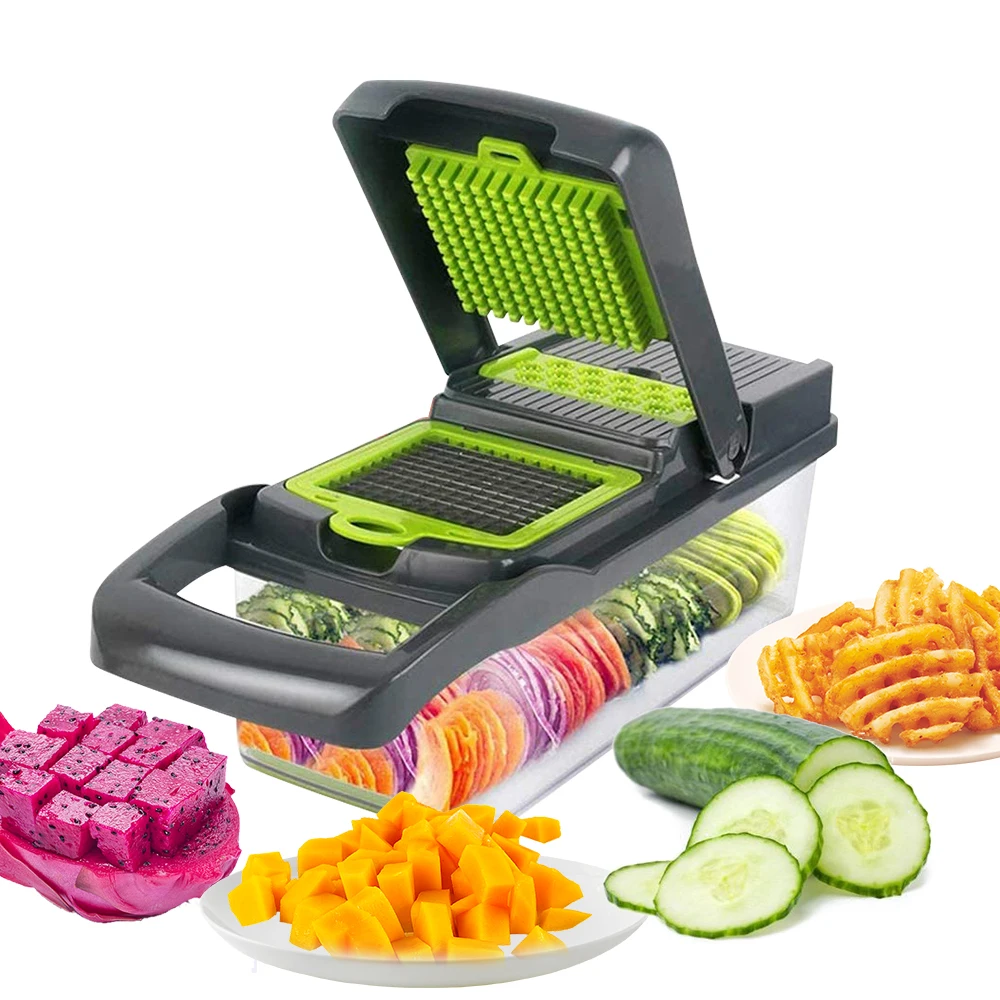 12 In 1 Advanced Slicer Best Multi-purpose Kitchen Vegetable Cutter For Fruits Onion Vegetables