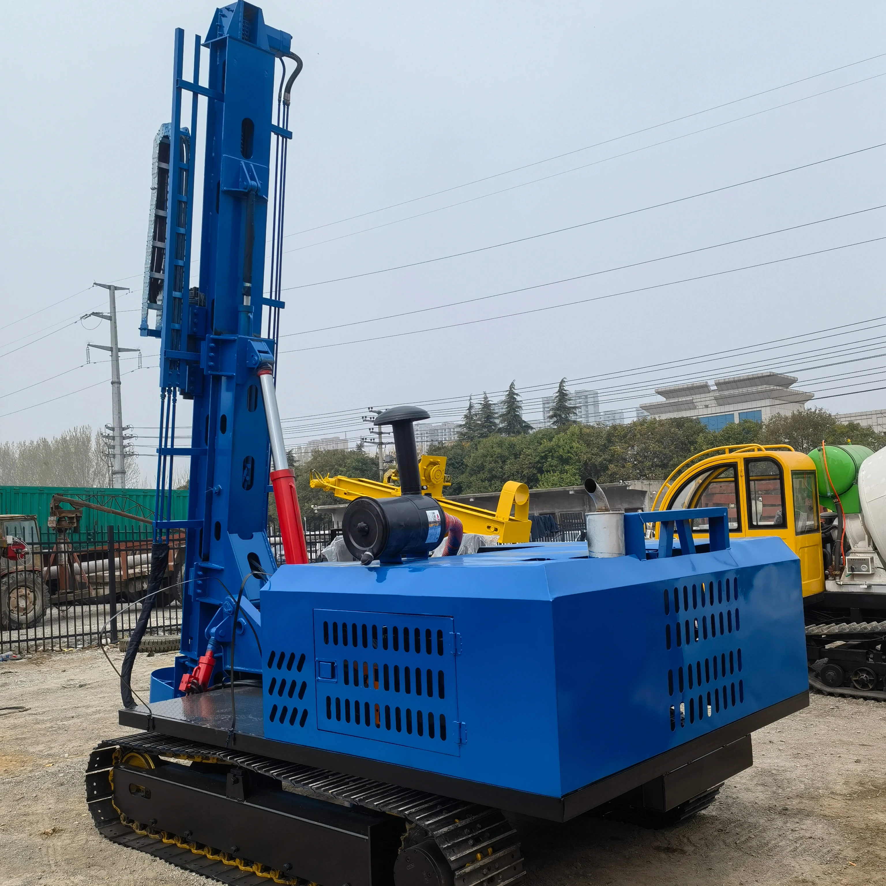 High efficiency and high quality hydraulic pile drivers are selling well