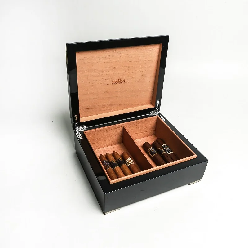 Oem custom luxury cigarette cabinet wood cigar humidor for sale,