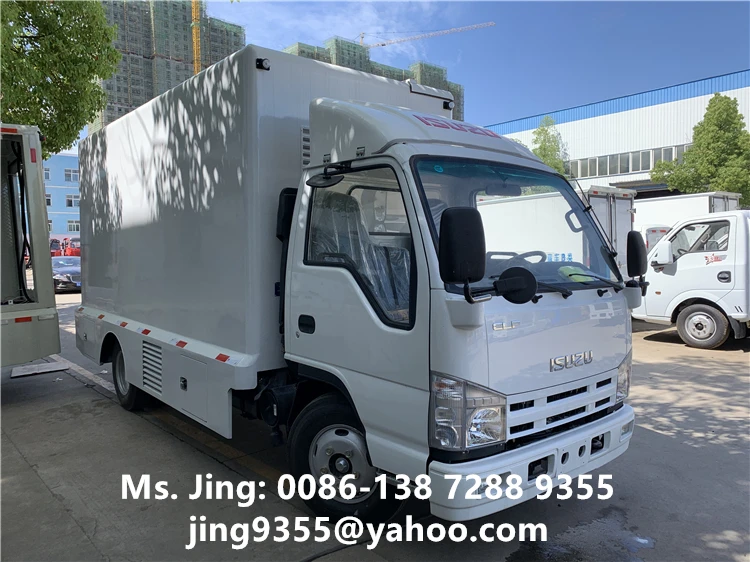 ISUZU P4  HD LED Display Vehicle Digital Mobile Billboard Advertising Truck Sale in Philippines