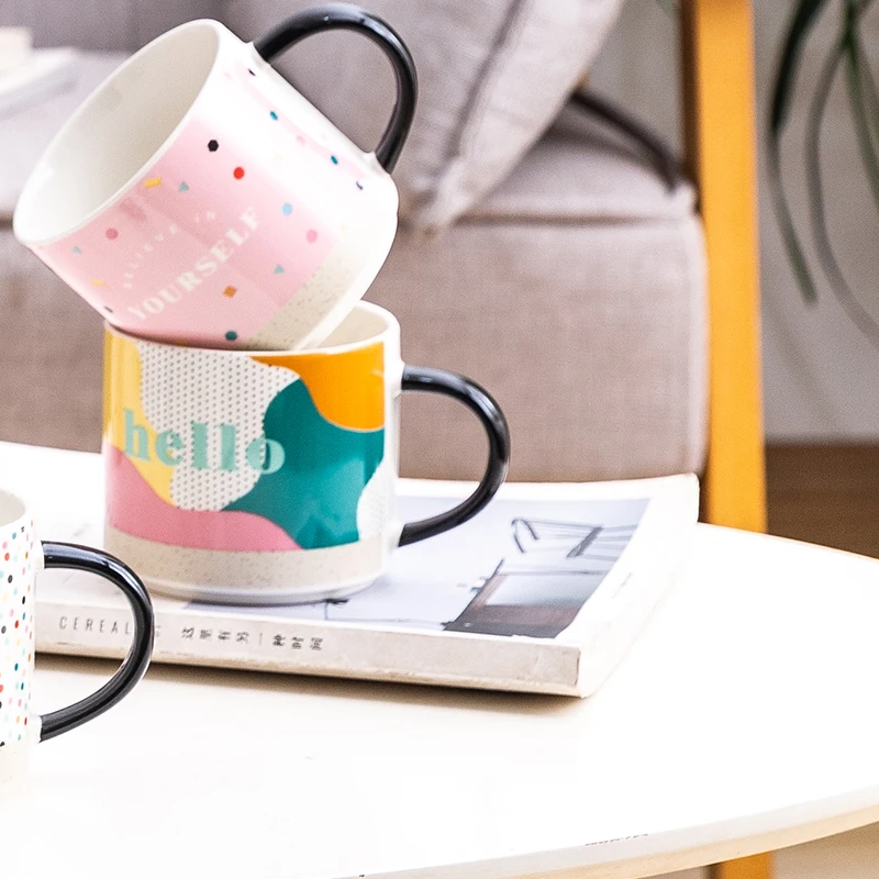 2021 Hot selling daily use factory wholesale custom Ceramic decal mug