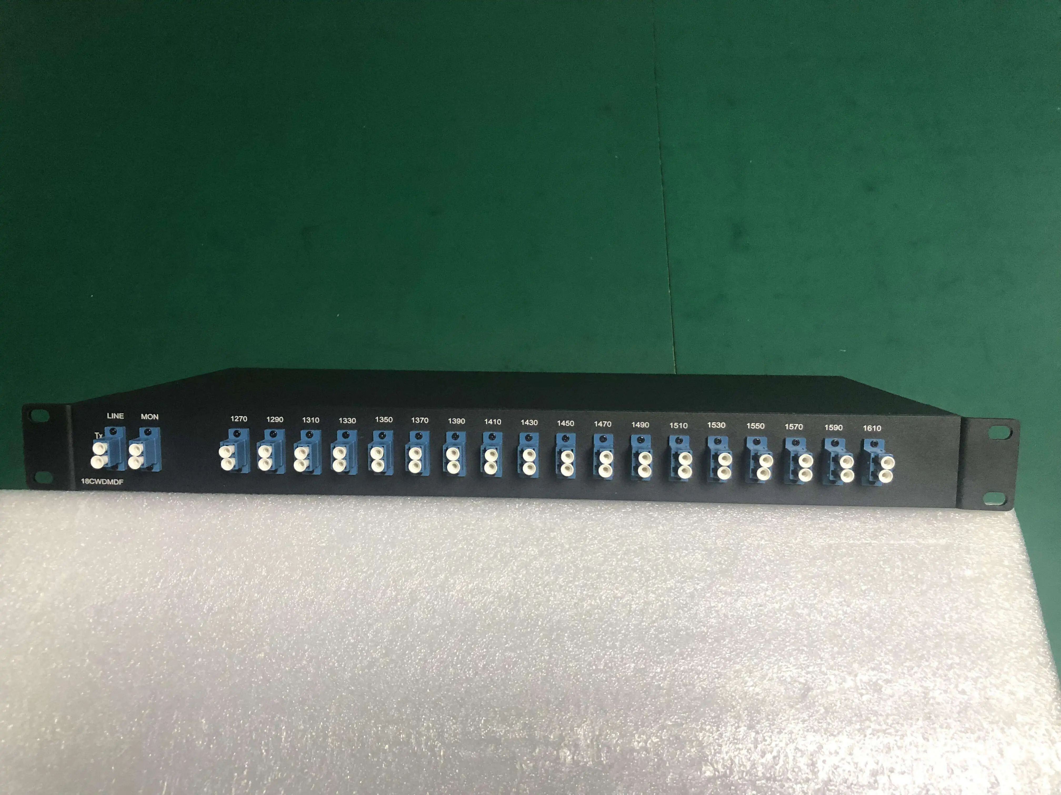 Fiber Optic Equipment 18channel cwdm fiber optic multiplexer and cwdm mux demux with abs box