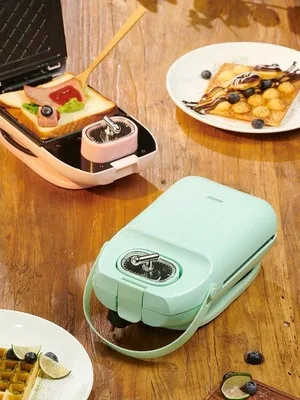 
OEM factory sales multi-function breakfast machine mini waffle maker 