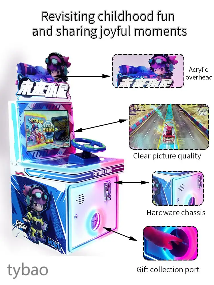 Прямые продажи детских развлекательных игровых консолей с монетоприемником