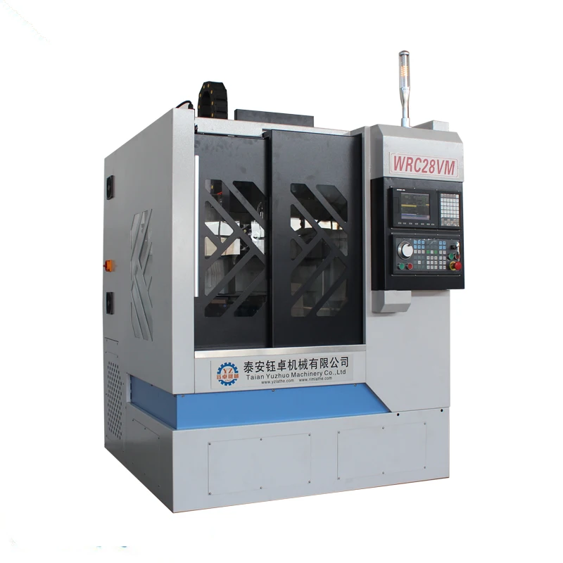Низкая стоимость сплава колеса ремонт вертикальный токарный станок с ЧПУ WRC28VM