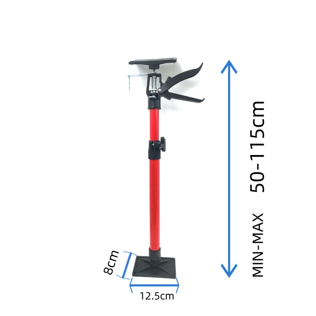 50-115 cm Adjustable ceiling support jack pole extension telescopic support rod quick support pole  for DIY