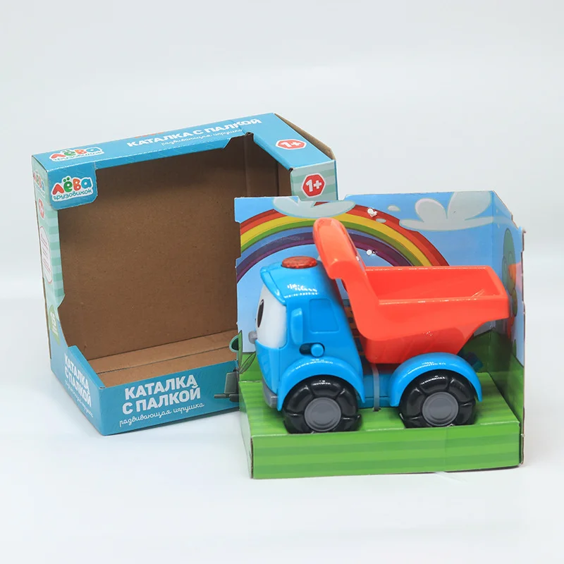 PG1900 русский Маленький грузовик Лео с 8 русскими песнями фермерская тележка модель тележки раздвижная игрушка