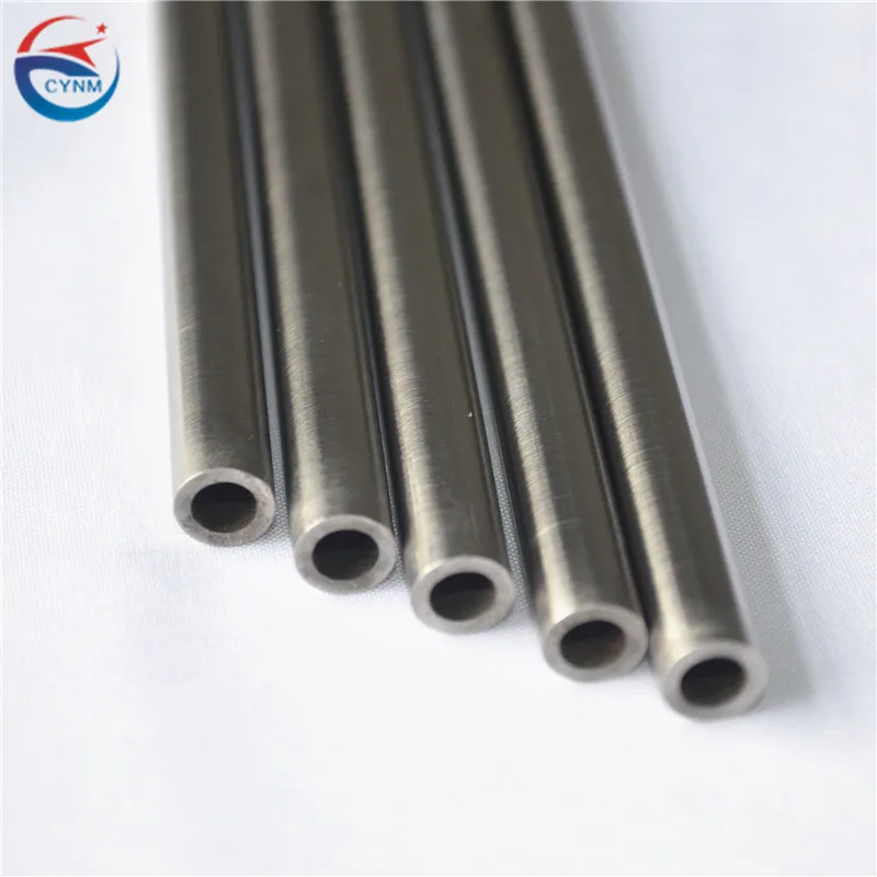 polished 99.95% pure high temperature resistance tungsten tubes tungsten pipes