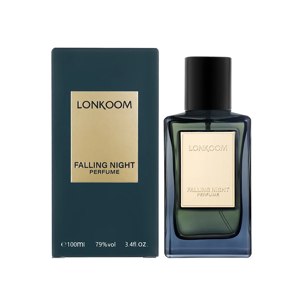 Factory wholesale LONKOOM new design men perfumes originales al por mayor floral woody fragrance