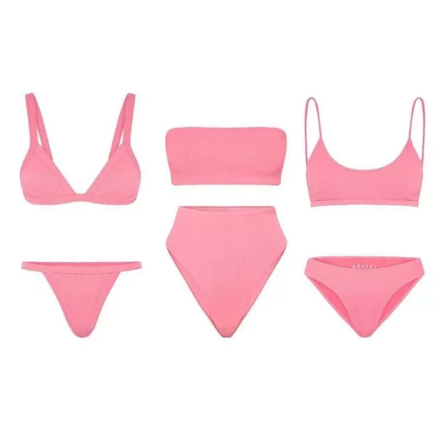 
Swimwear bikini Custom Private label logo oem designer quality swimwear manufacturers woman lady Bikinis Swimsuit 