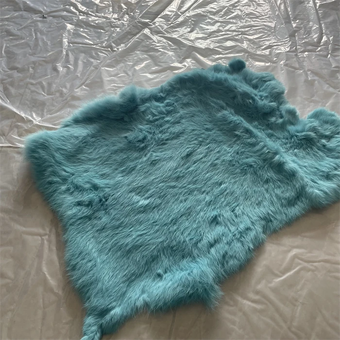 100% Real Skin Genuine Chinchilla Rabbit Fur Pelt For Sale Cheap Price
