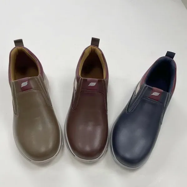 Industrial Slip on No Lace Unisex Waterproof Safety Work Footwear