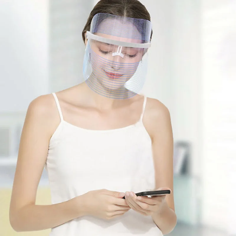 OEM USB Wireless Beauty Led Face Mask Home Use Anti