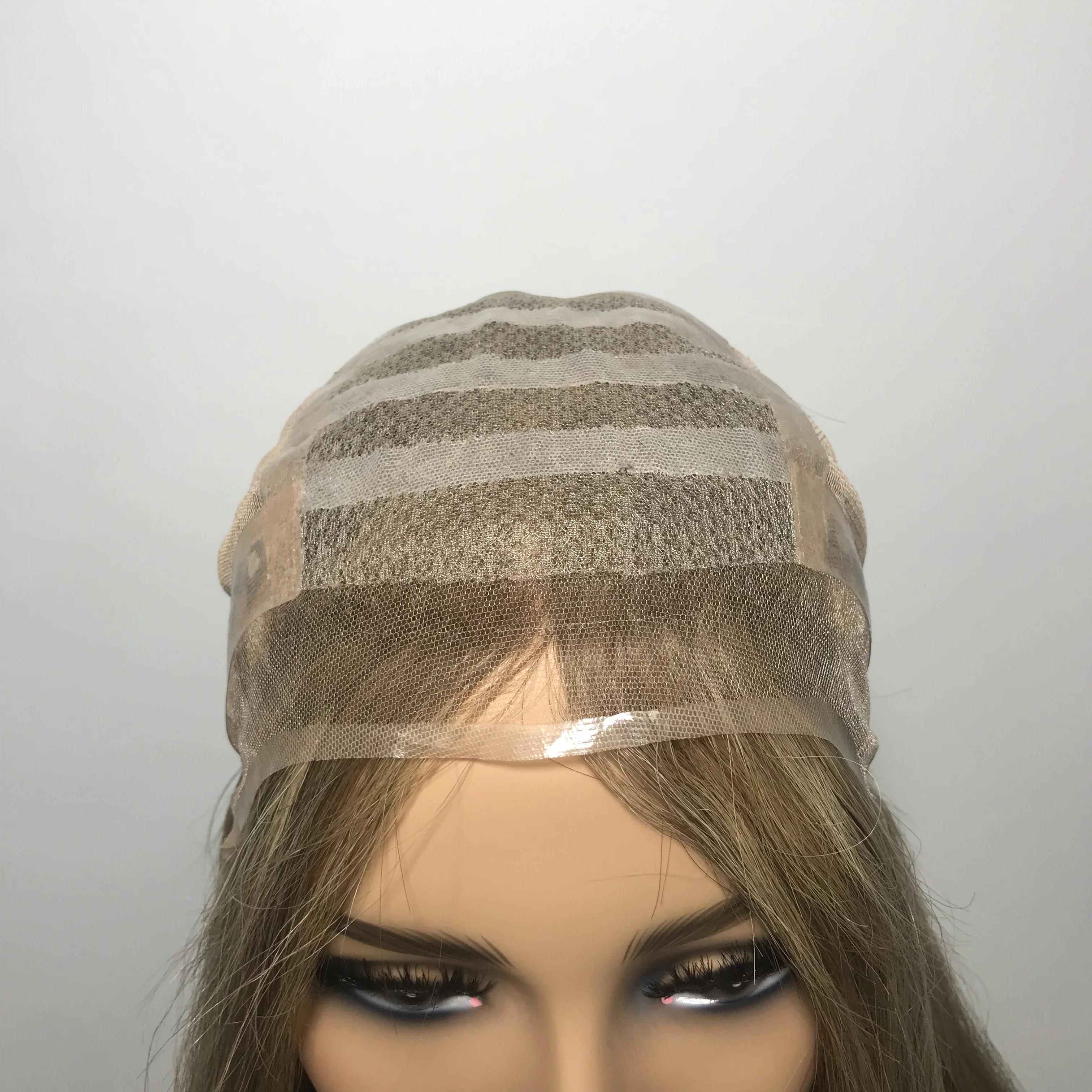 Skin Balage Glueless Around PU Size S Hand Tied Stock Wholesale Full Lace Fba European Short Medical Grade Hair Wig For Alopecia